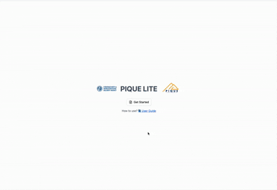 PIQUE Lite demo